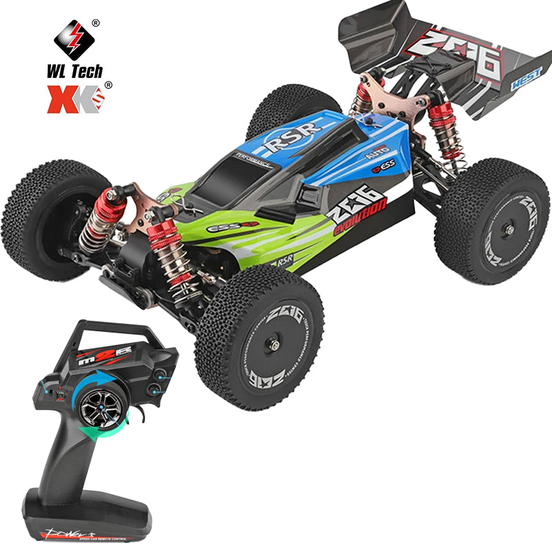 WLtoys 75km/h - Carro RC, 1/14, 4WD, Alta Velocidade