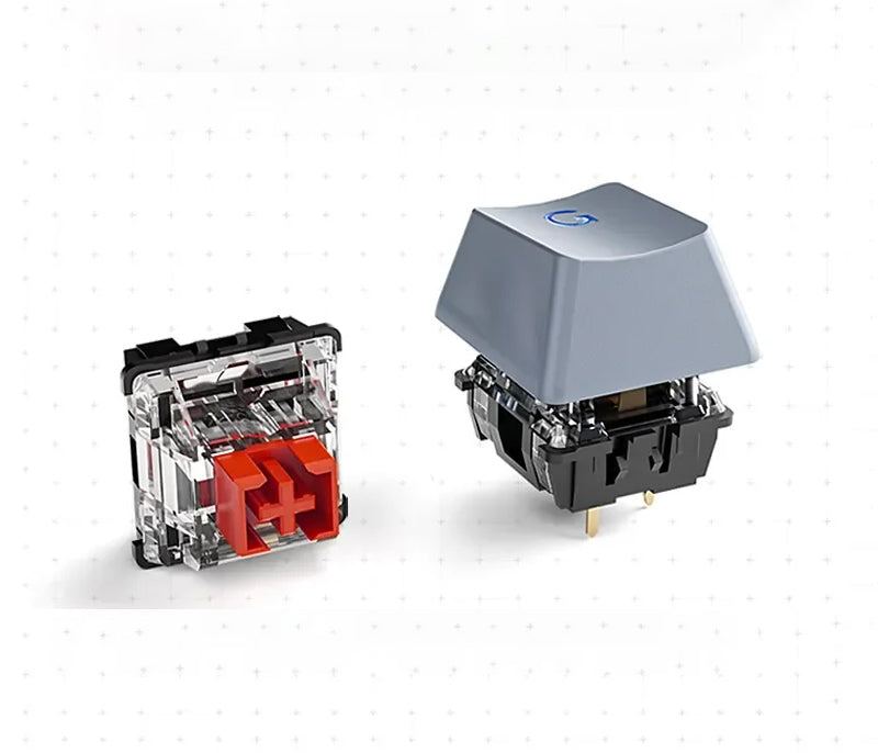 Teclado Mecânico MACHENIKE K500A-B84 – 84 Teclas, Switches Hot-Swap, Retroiluminação, USB-C