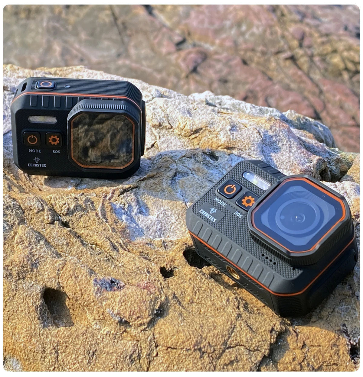 Câmara CERASTES SC002 - 4K, 16MP, 170° Lente Grande Angular, à Prova de Água