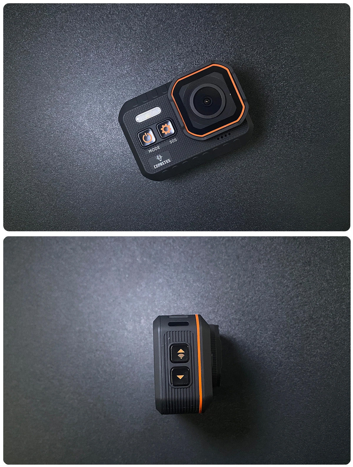 Câmara CERASTES SC002 - 4K, 16MP, 170° Lente Grande Angular, à Prova de Água