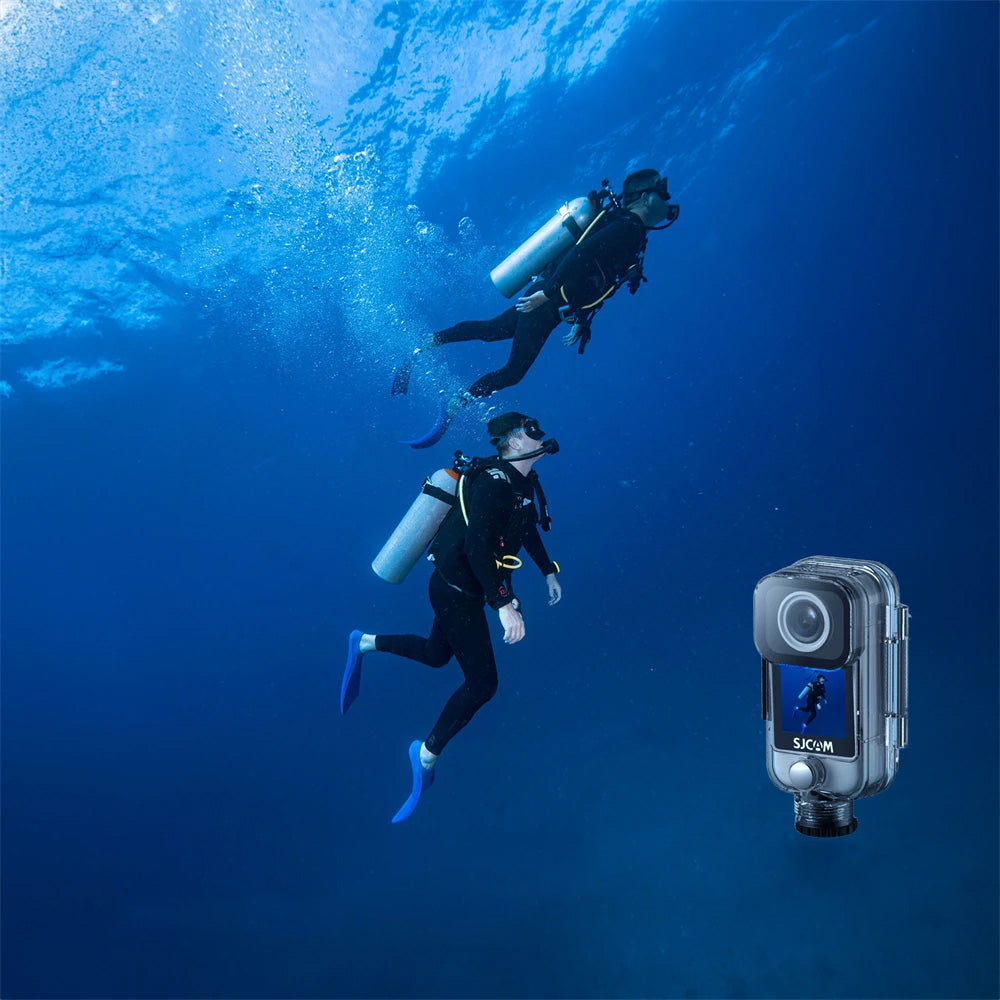 Câmara SJCAM C300 - 4K, Bateria de Longa Duração, WiFi, à Prova de Água + Acessórios
