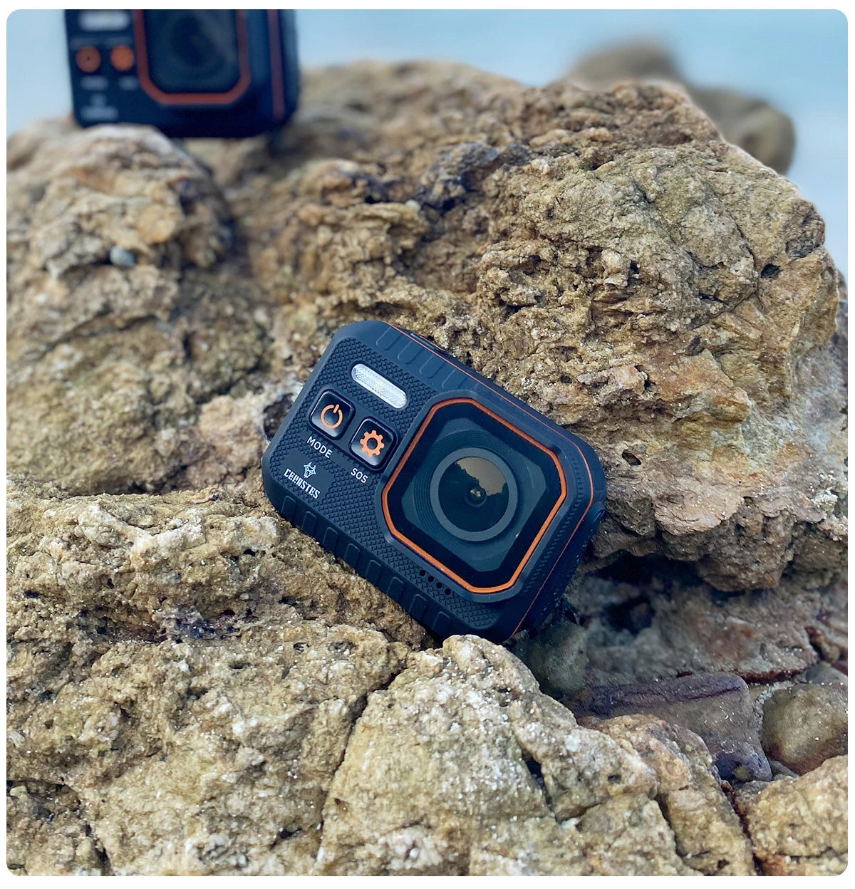 Câmara CERASTES SC002 - 4K, 16MP, 170° Lente Grande Angular, à Prova de Água