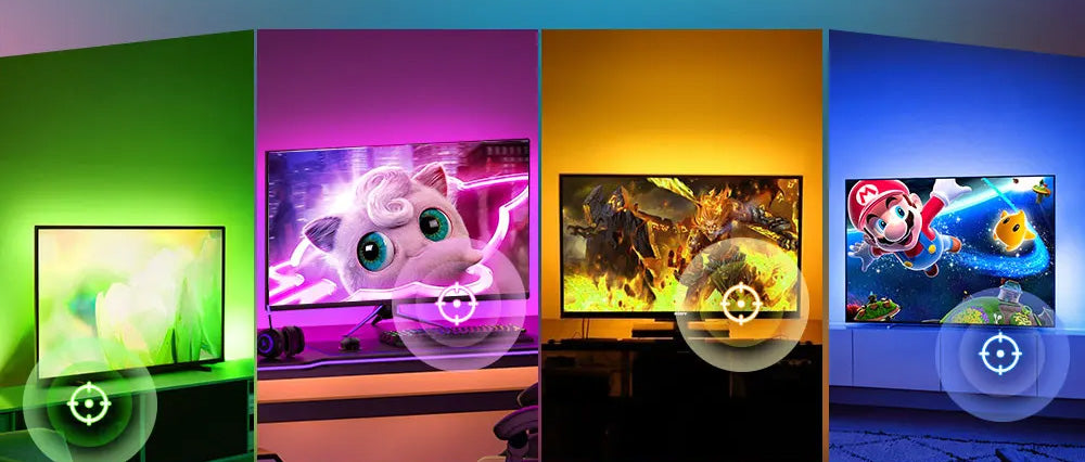 Fita LED NEX ILLUMI - Com sincronização TV, Alexa e Google