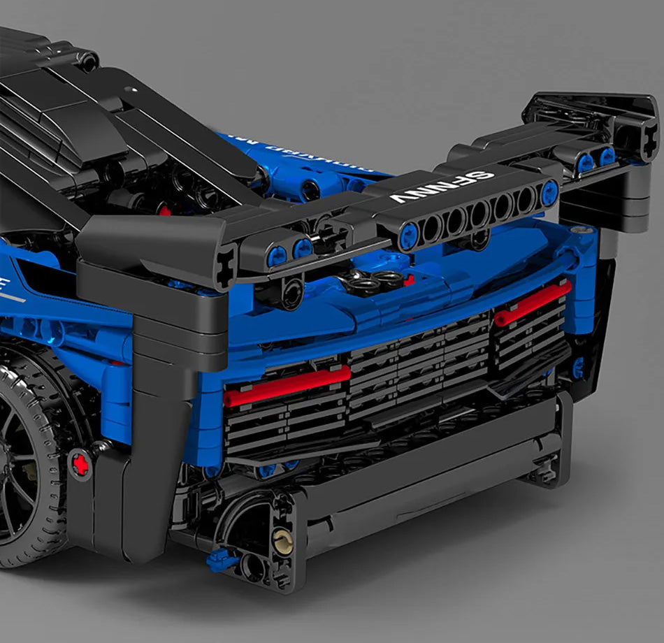 Constrói um McLaren Senna GTR - Nivel avançado, Blocos de Construção, Desafio de Montagem