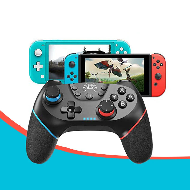Comando DATA FROG Wireless - Para PC e Nintendo Switch – Turbo Ajustável e Vibração