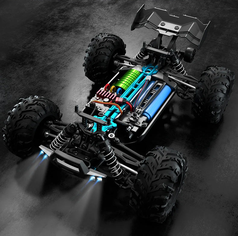 WLtoys PRO 70km/h - Carro RC, 1/16, 4WD, Motor Brushless