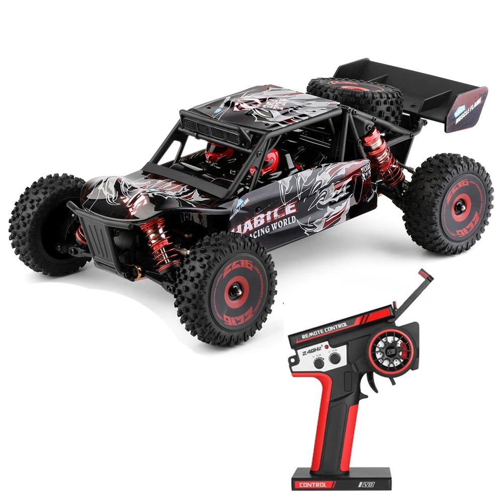 Carro Telecomandado 75KM/H - WLTOYS V8 – Brushless, 4WD, RTR