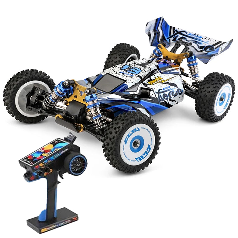 Carro Telecomandado 75KM/H - WLTOYS 124017-V8 – Brushless, 4WD, 1:12 RTR