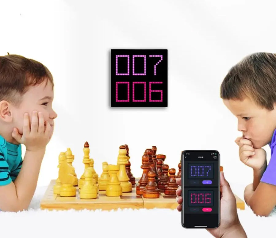 Painel LED Pixel RGB Smart Matrix - Controlo por App, Decoração Gaming