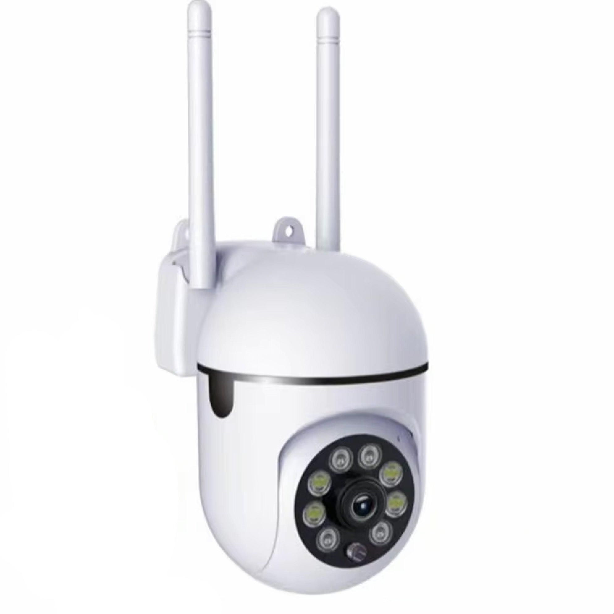 Câmara de Vigilância Exterior 8MP WiFi - Visão Noturna, Deteção de Movimento e Áudio