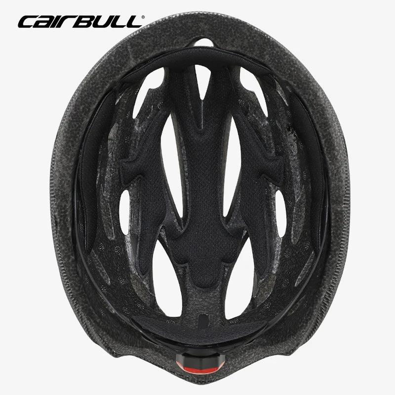Capacete CAIRBULL – MTB, BTT e Estrada, Luz LED Traseira, Viseira Removível, Ventilado