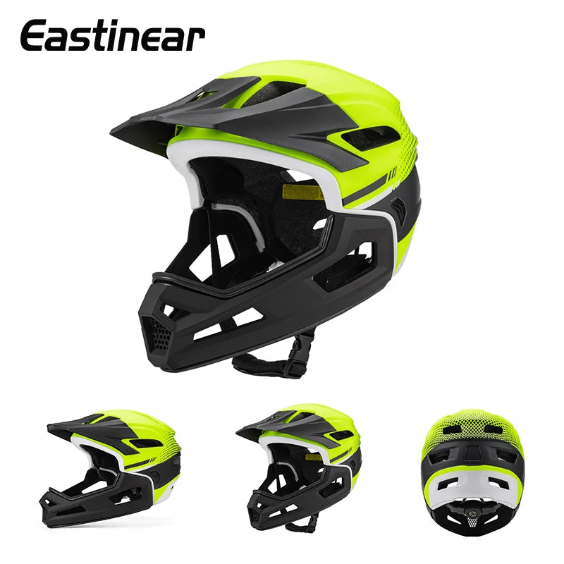Capacete EASTINEAR HT-009 – Integral, BTT, MTB, Downhill e Enduro, Certificado CE/CPSC