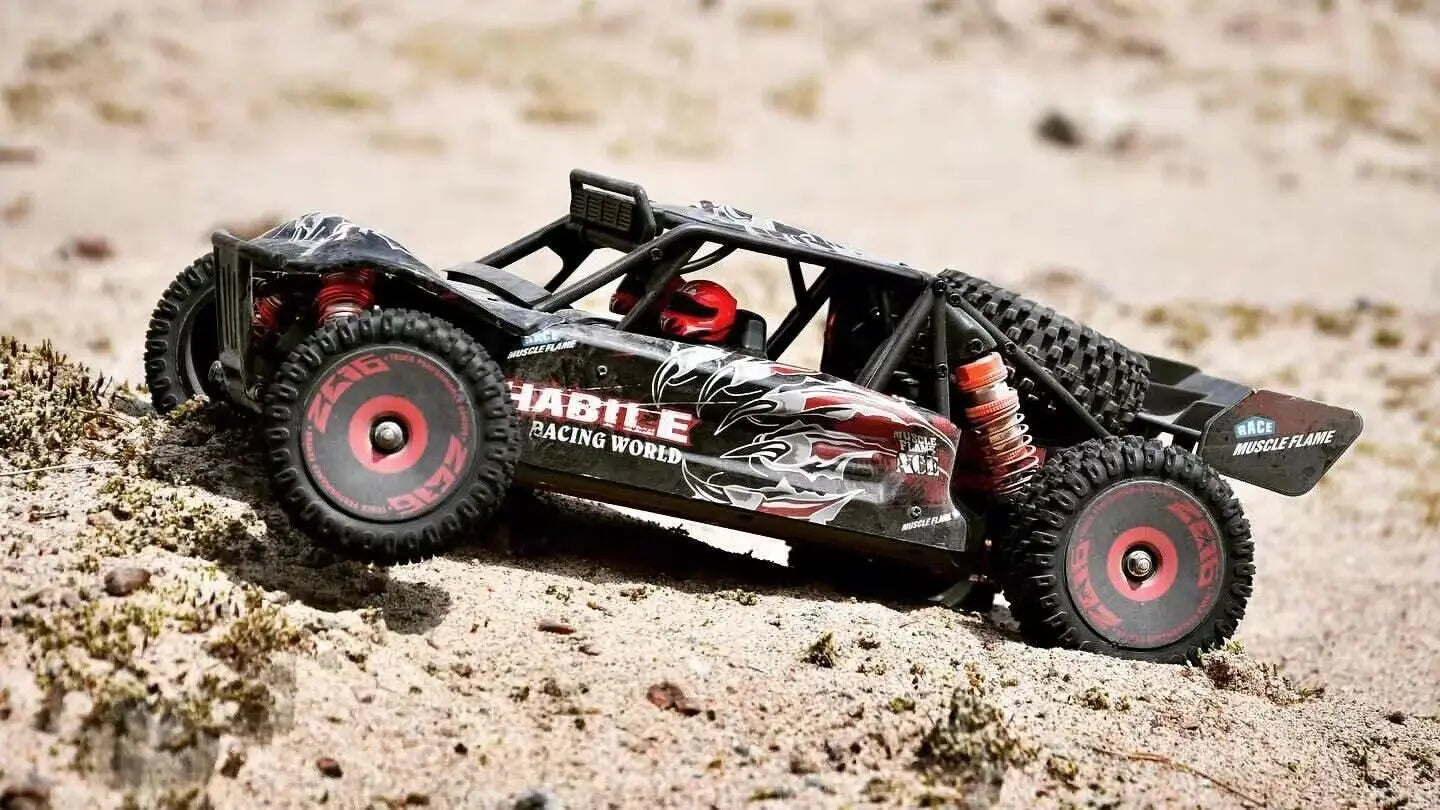 Carro Telecomandado 75KM/H - WLTOYS V8 – Brushless, 4WD, RTR