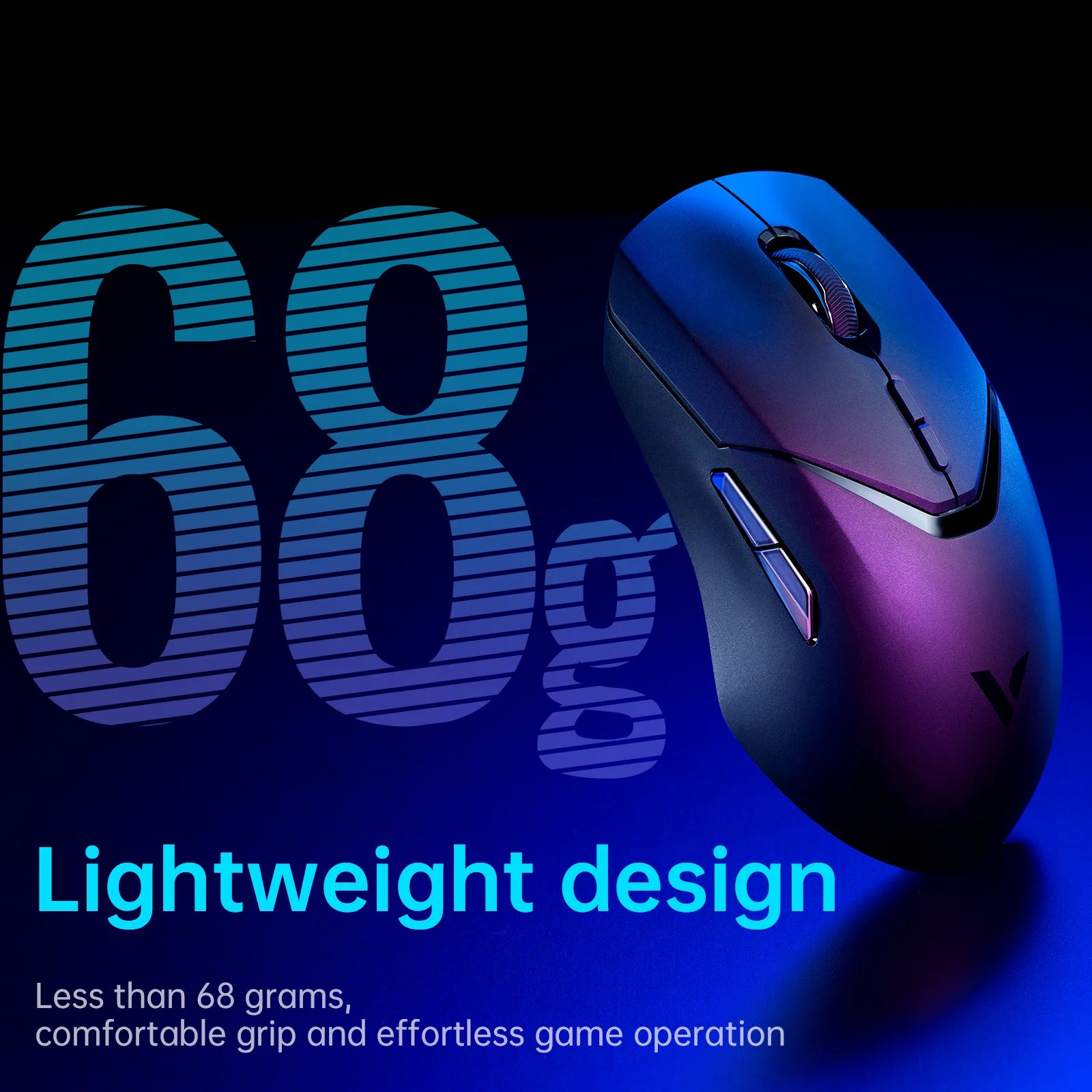 Rato Gaming RAPOO VT9PRO – Sem Fios, 26.000 DPI, Sensor PAW3398, Botões Programáveis