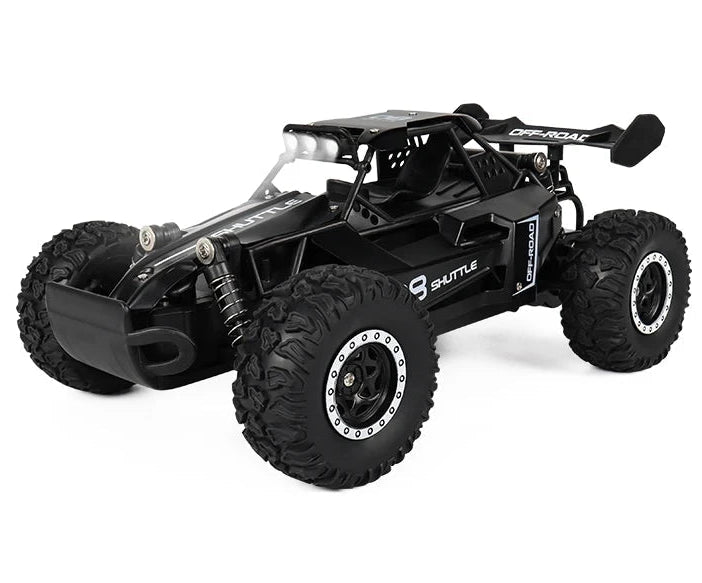 Carro Telecomandado 20KM/H - 4WD, Liga Metálica, Luzes LED