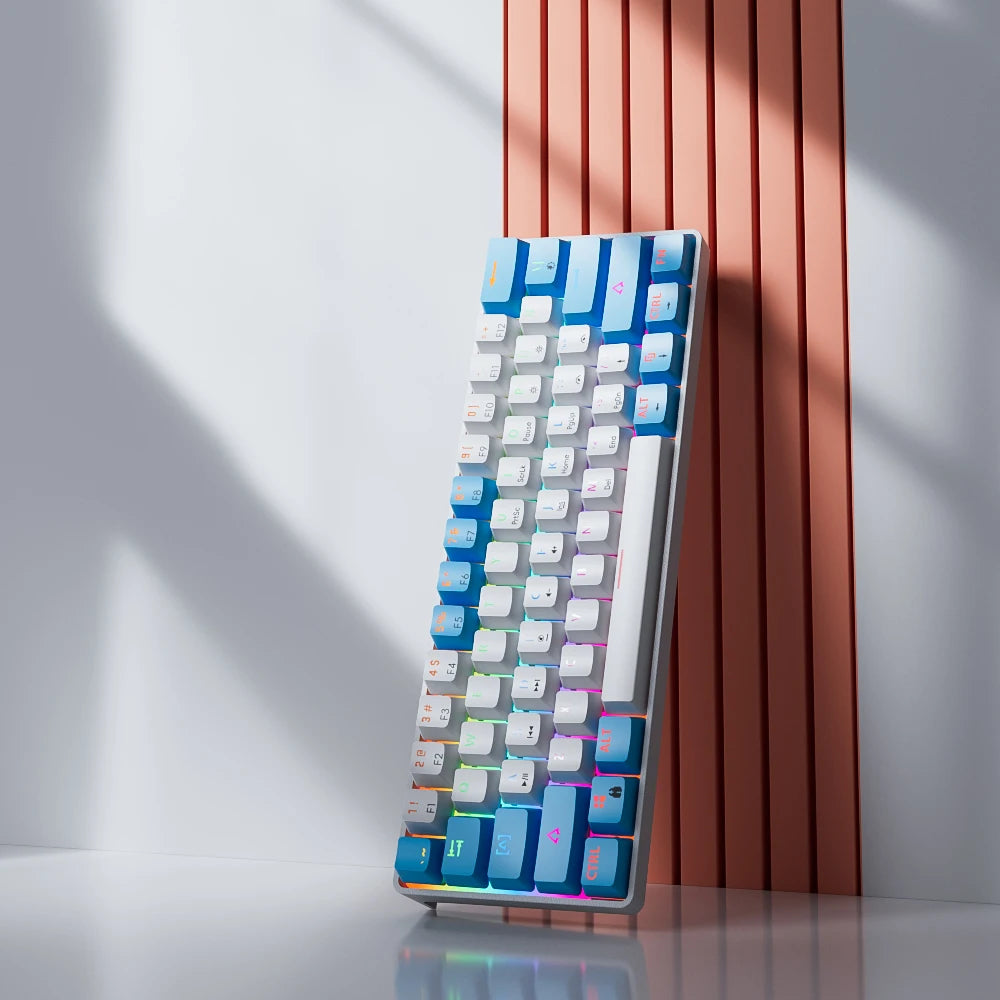 Teclado Mecânico MUCAI MK61 – 61 Teclas, Switches Hot-Swap, RGB