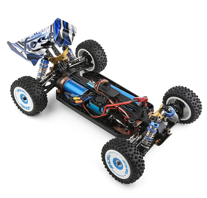 Carro Telecomandado 75KM/H - WLTOYS 124017-V8 – Brushless, 4WD, 1:12 RTR