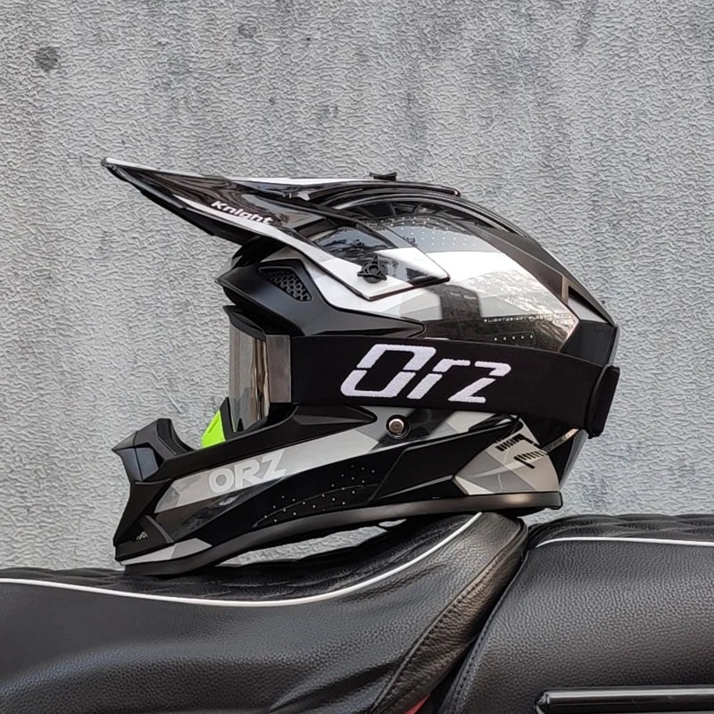 Capacete ORZ – Full Face MTB e Downhill, Certificação DOT