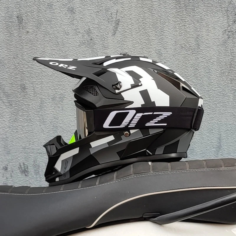 Capacete ORZ – Full Face MTB e Downhill, Certificação DOT