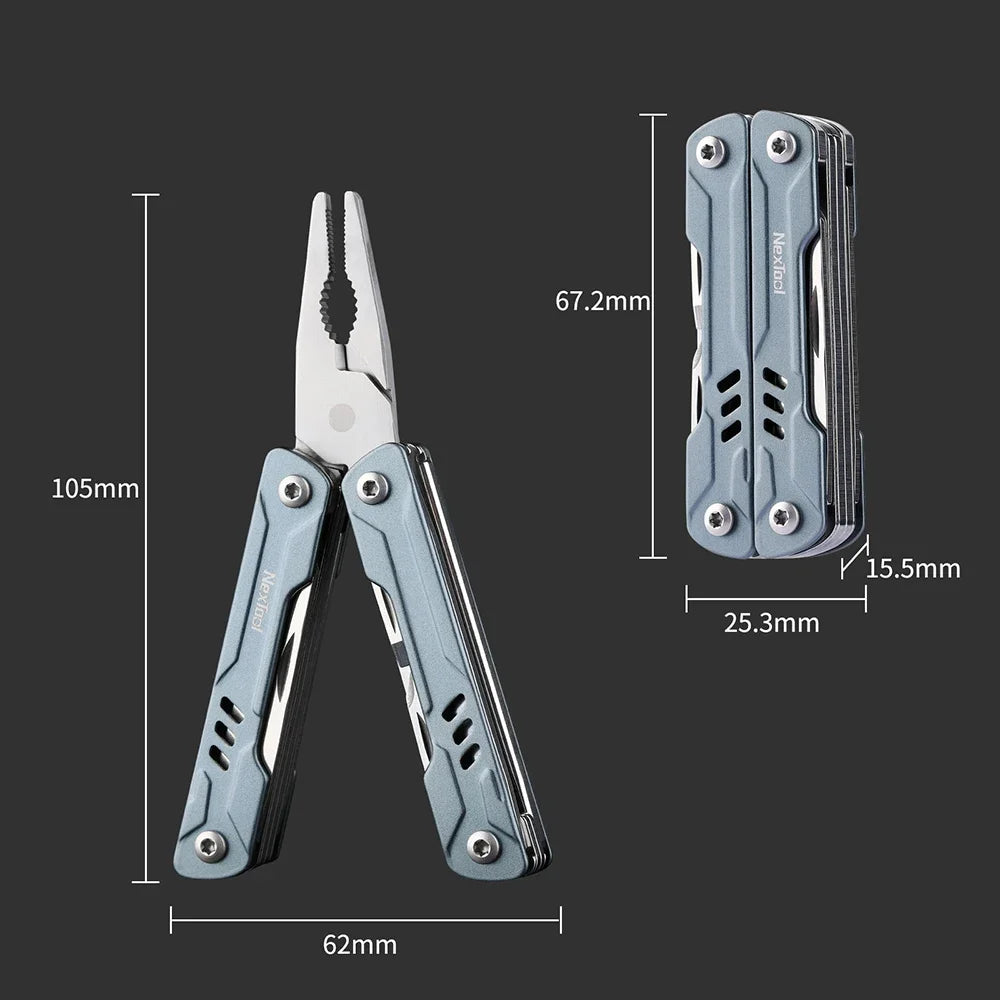 Multi-ferramentas NEXTOOL Mini Sailor 11 em 1 - Portátil