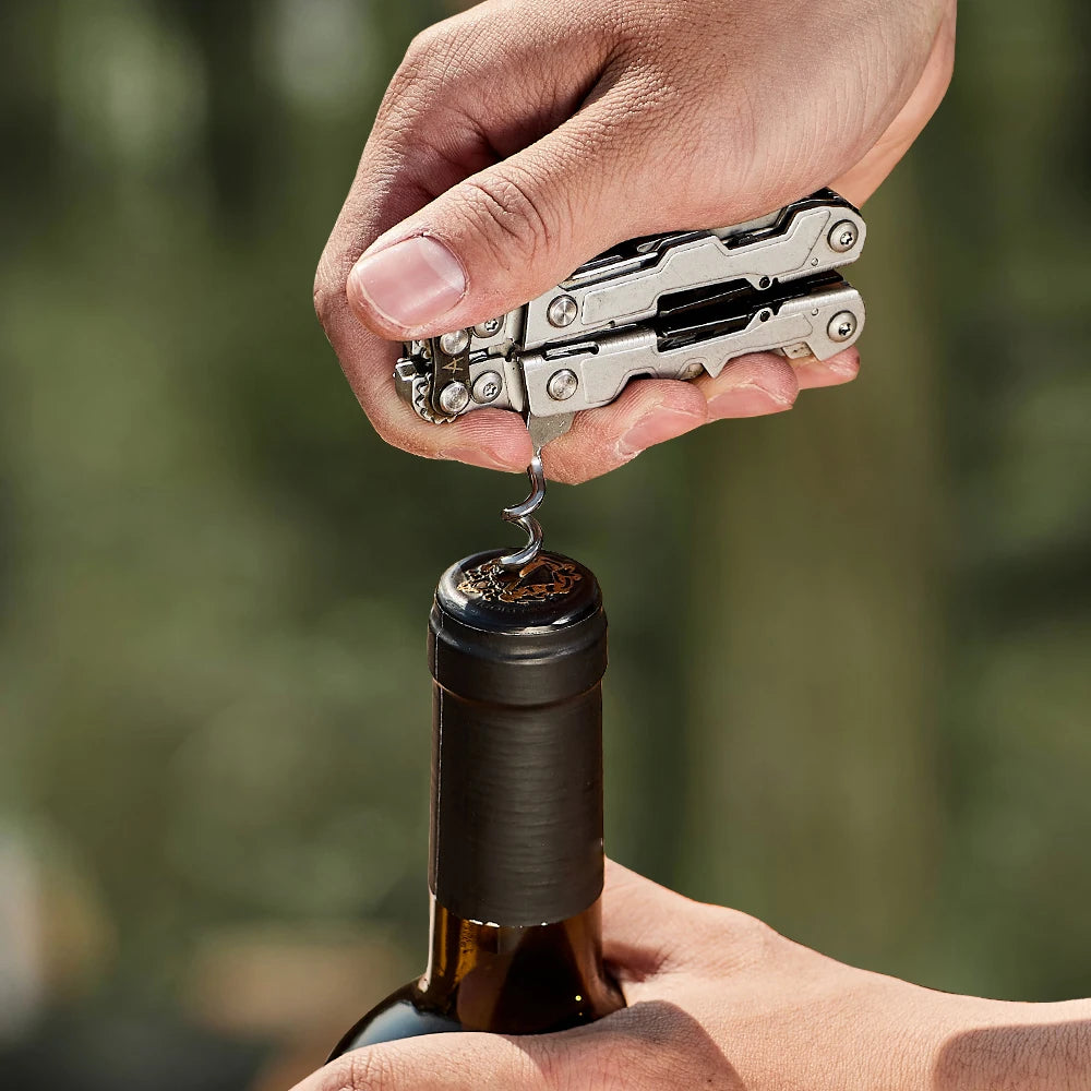 Multi-Ferramenta SOG 19 em 1 – Canivete Dobrável, Tesoura e Ferramentas EDC Portáteis