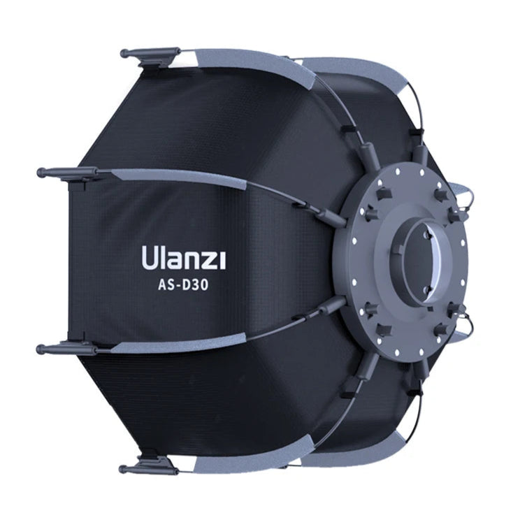 ULANZI AS-D30 – Softbox Octagonal de 30cm, com montagem Mini Bowens para Luzes COB