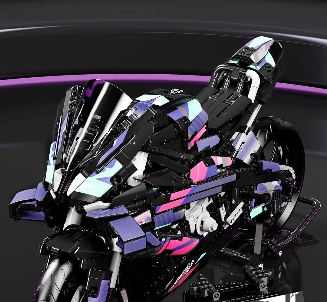 Constrói uma M1000RR - Blocos de Construção, Desafio de Montagem, Modelo de Coleção