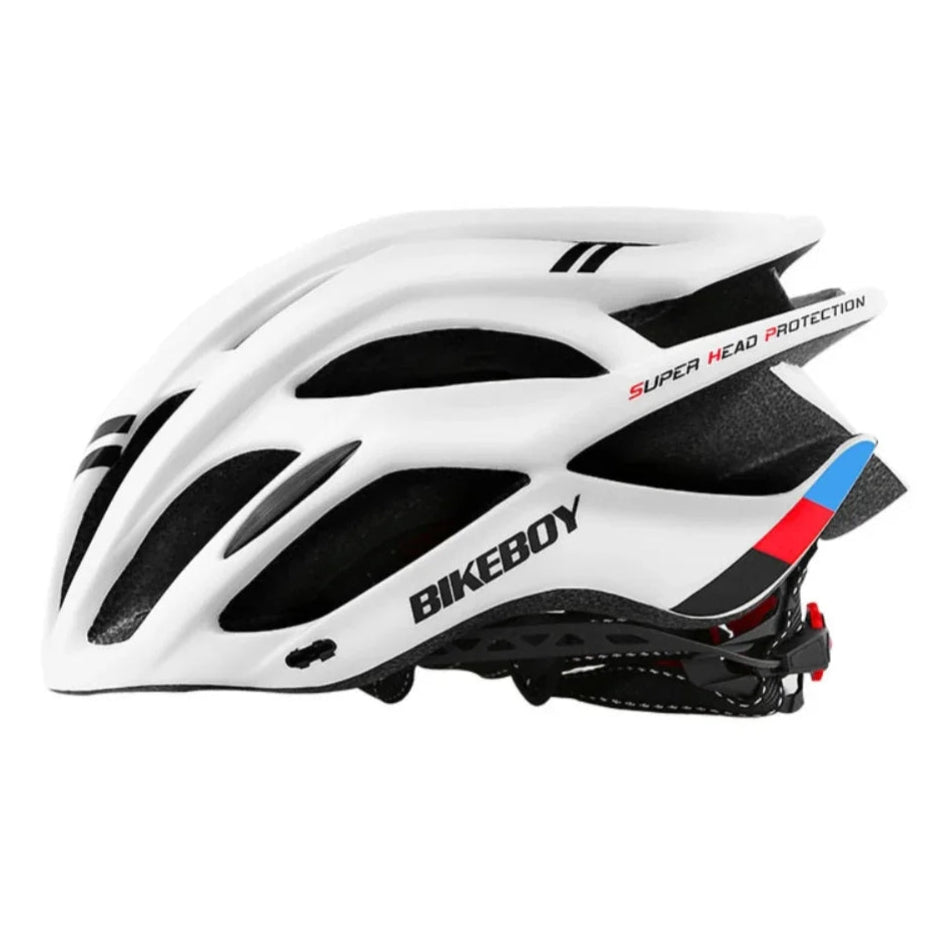 Capacete BIKEBOY - BTT, Ciclismo de Estrada, Trotinetes, Skate - Ajustável e Respirável