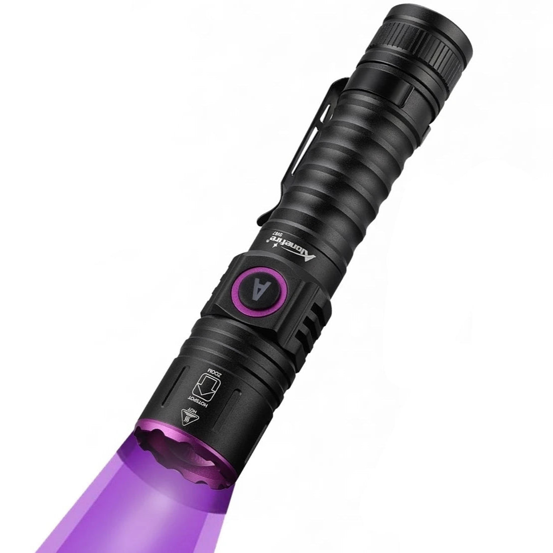 Lanterna UV ALONEFIRE SV87 – Deteta manchas e notas falsas