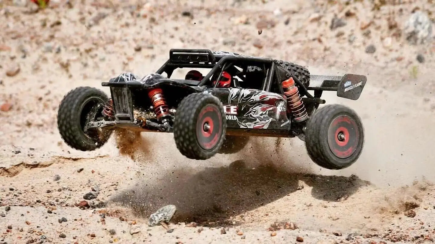 Carro Telecomandado 75KM/H - WLTOYS V8 – Brushless, 4WD, RTR