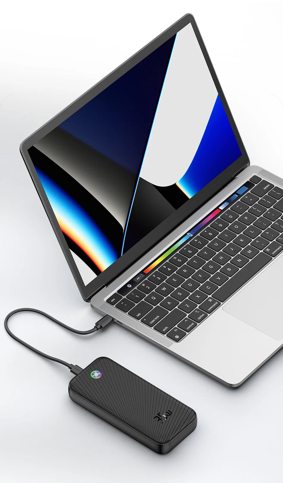 Power Bank ROCOREN - 20000mAh, Saída 35W, Carregamento Ultra-Rápido
