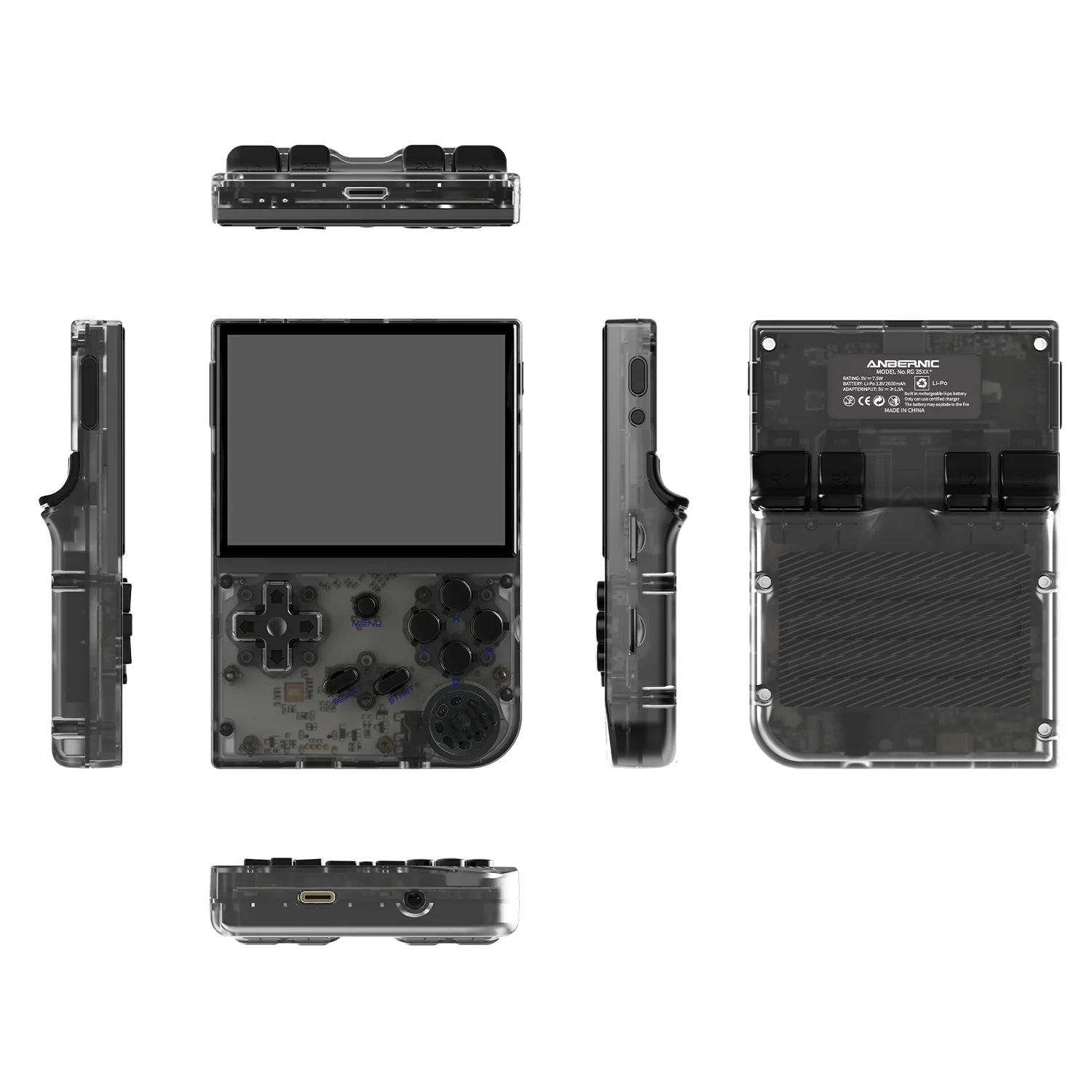 ANBERNIC RG35XX PLUS - Consola Portátil com 6800 Jogos, 64GB
