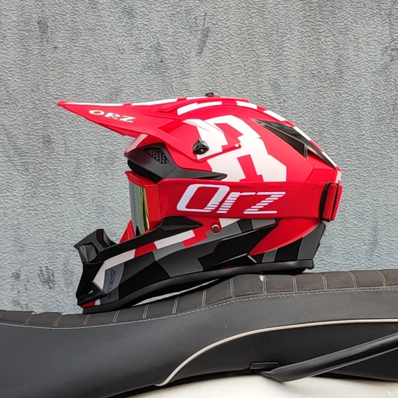 Capacete ORZ – Full Face MTB e Downhill, Certificação DOT