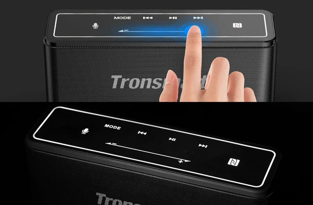 Coluna TRONSMART SoundPulse - Bluetooth Portátil, Controle Touch, Soundbar, 40W, NFC e MicroSD