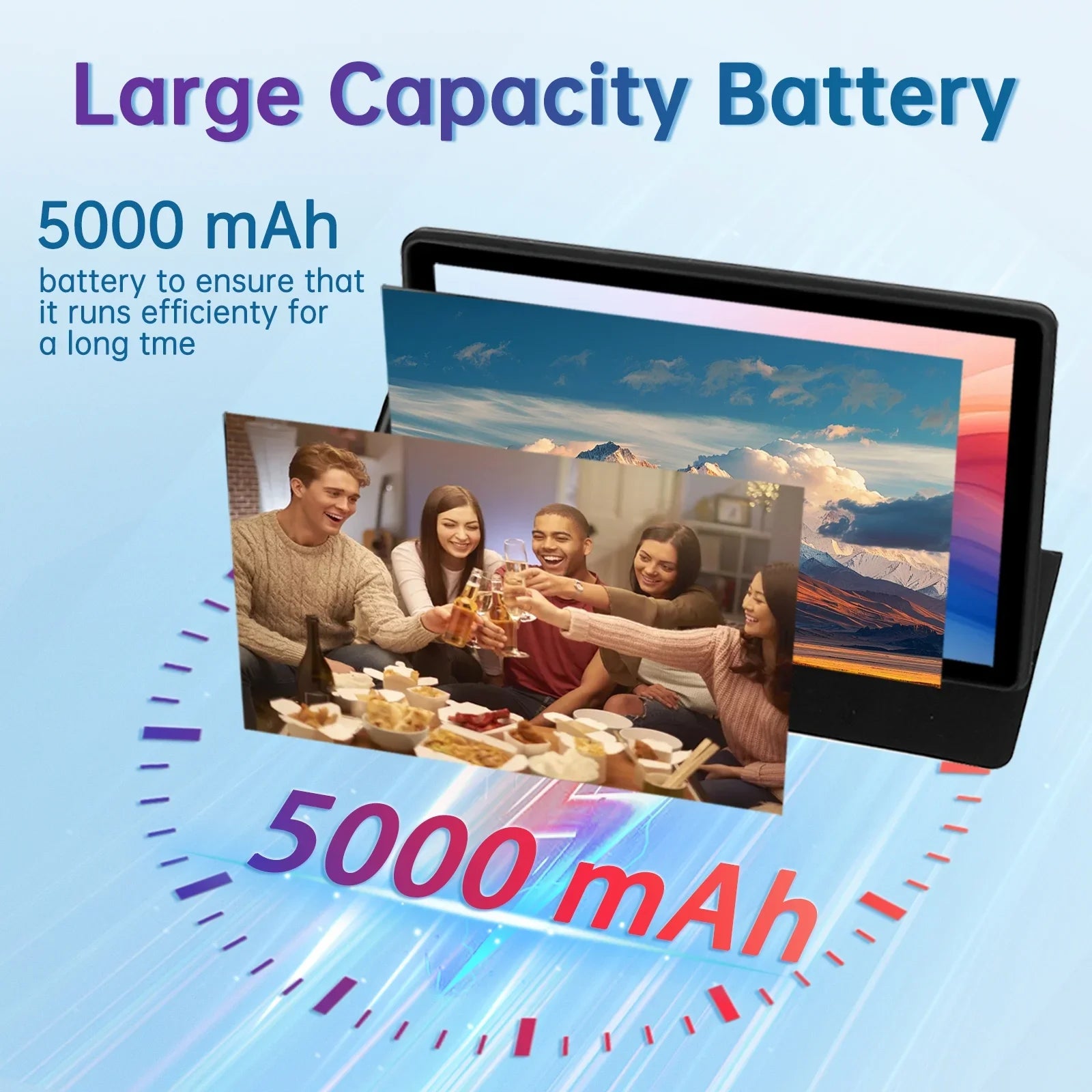 PACK Tablet URAO C109L + Acessórios – Android 15, Octa-Core A523, 24GB RAM, 128GB, WiFi
