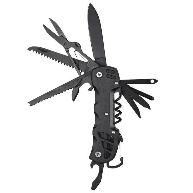 Canivete Multifuncional BRS – Dobrável em Aço, Compacto com Mosquetão