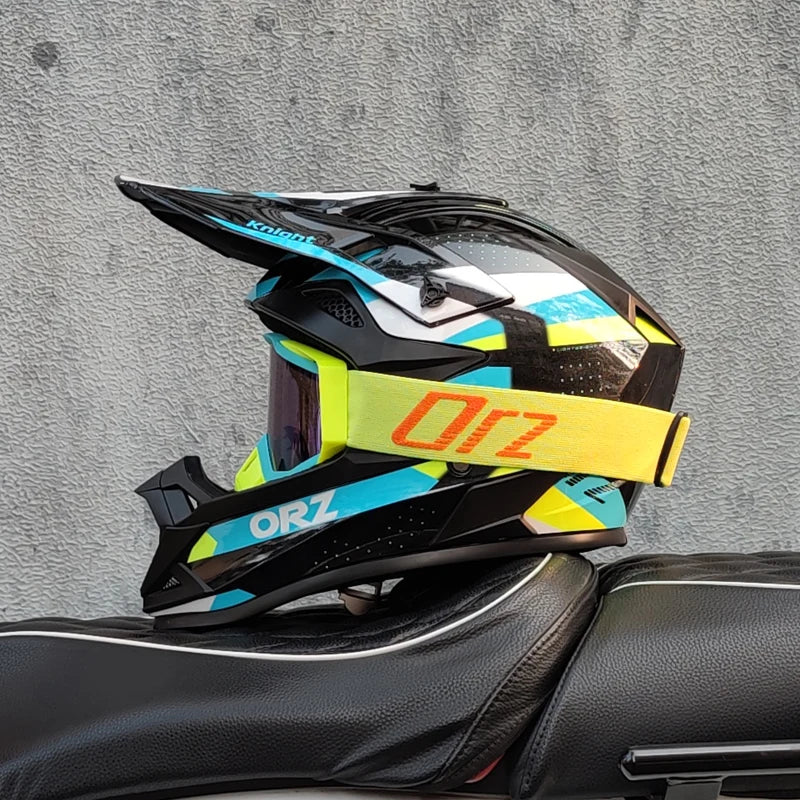 Capacete ORZ – Full Face MTB e Downhill, Certificação DOT