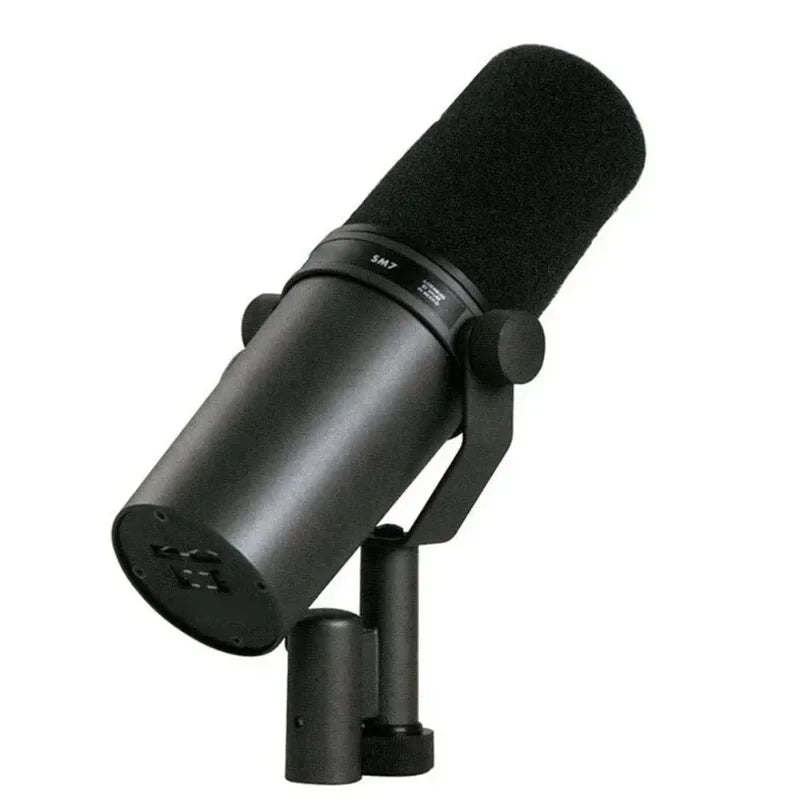 SM7B - Microfone Profissional Dinâmico Cardioide, para Estúdio, Streaming e Gravação