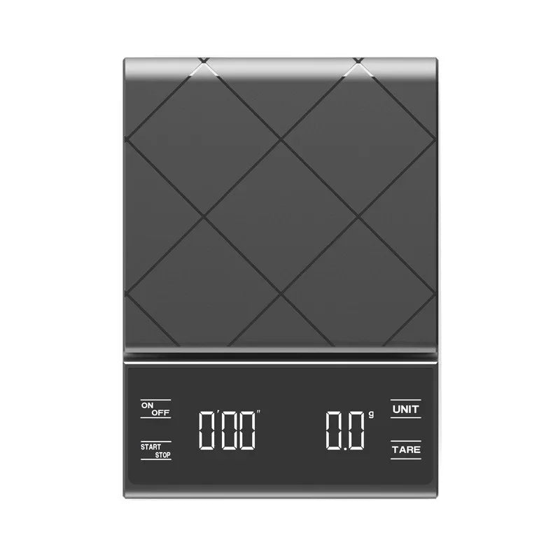 Balança de Cozinha Digital com Temporizador – Precisão 0,1g, Capacidade 3kg, LCD
