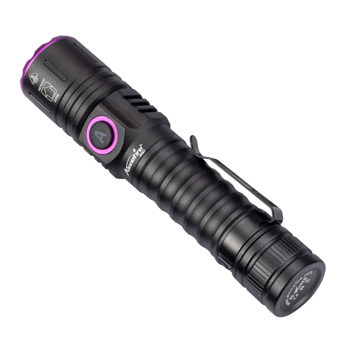 Lanterna UV ALONEFIRE SV87 – Deteta manchas e notas falsas