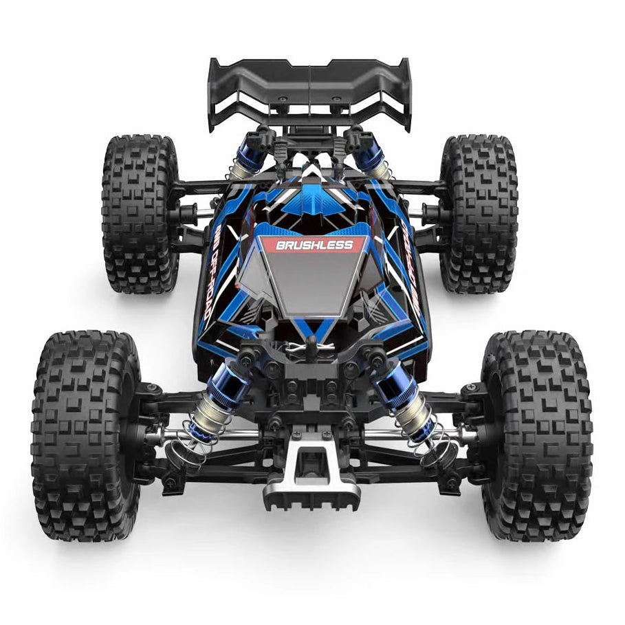 Carro Telecomandado  70KM/H - HYPER GO MJX - Brushless, Suspensão Hidráulica e Chassis Metálico