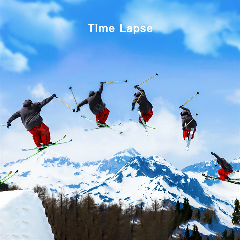 Câmara de Ação SJCAM C100 Plus – 4K 30FPS, Estabilização EIS, À Prova de Água até 30m, Wi-Fi