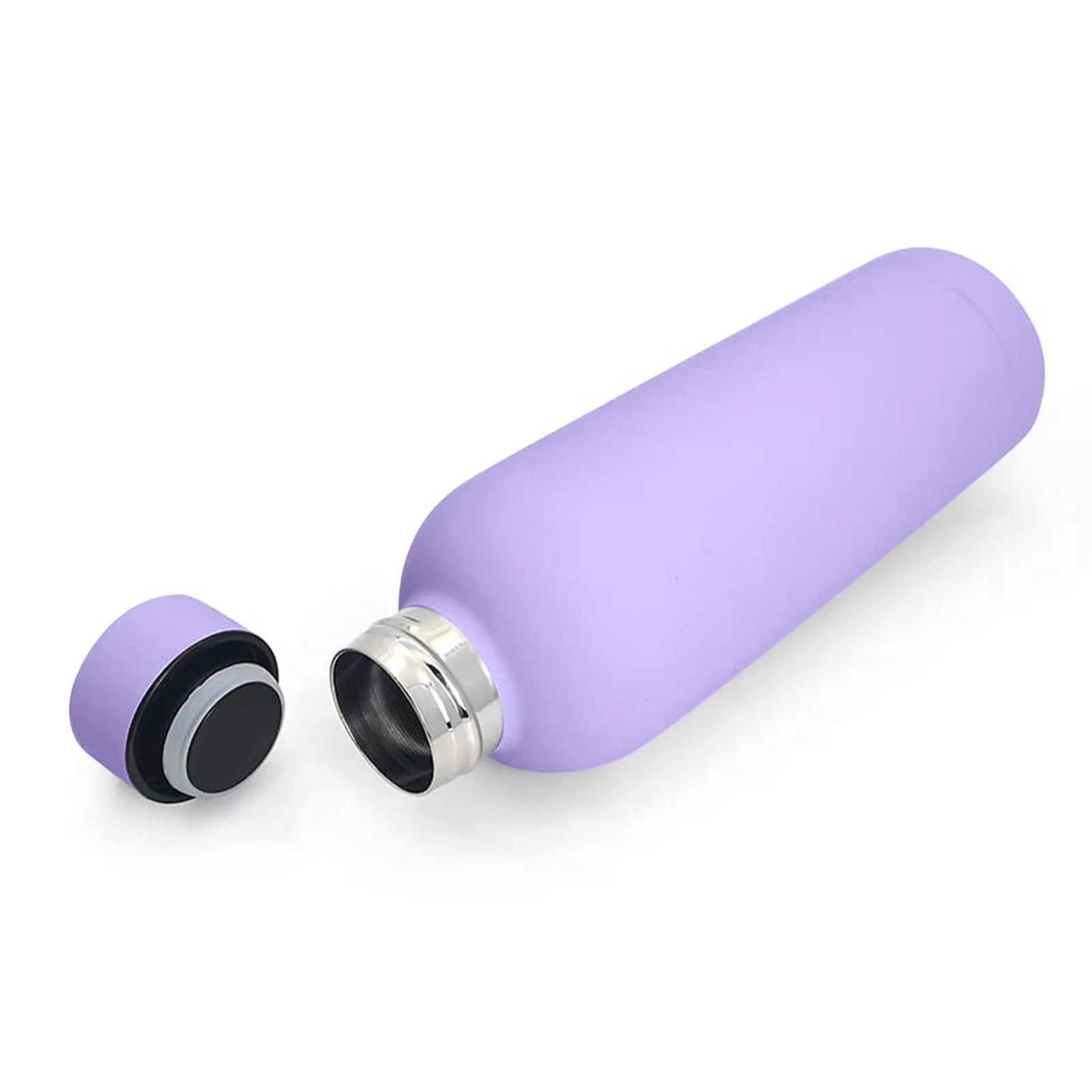 Garrafa Térmica em Aço Inoxidável 500ml – Moderna, Portátil e com Isolamento Térmico