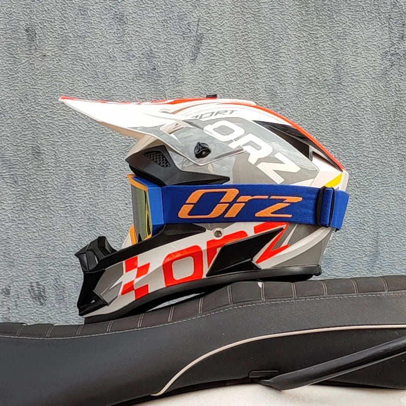 Capacete ORZ – Full Face MTB e Downhill, Certificação DOT
