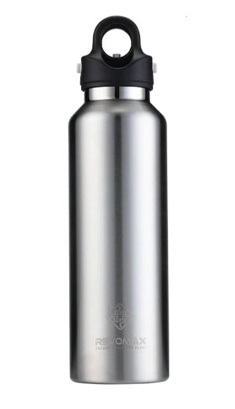 Garrafa Térmica REVOMAX – 592ml, Aço Inoxidável e Abertura Rápida