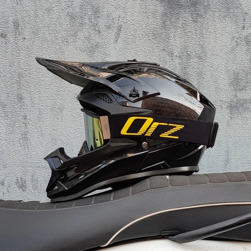 Capacete ORZ – Full Face MTB e Downhill, Certificação DOT