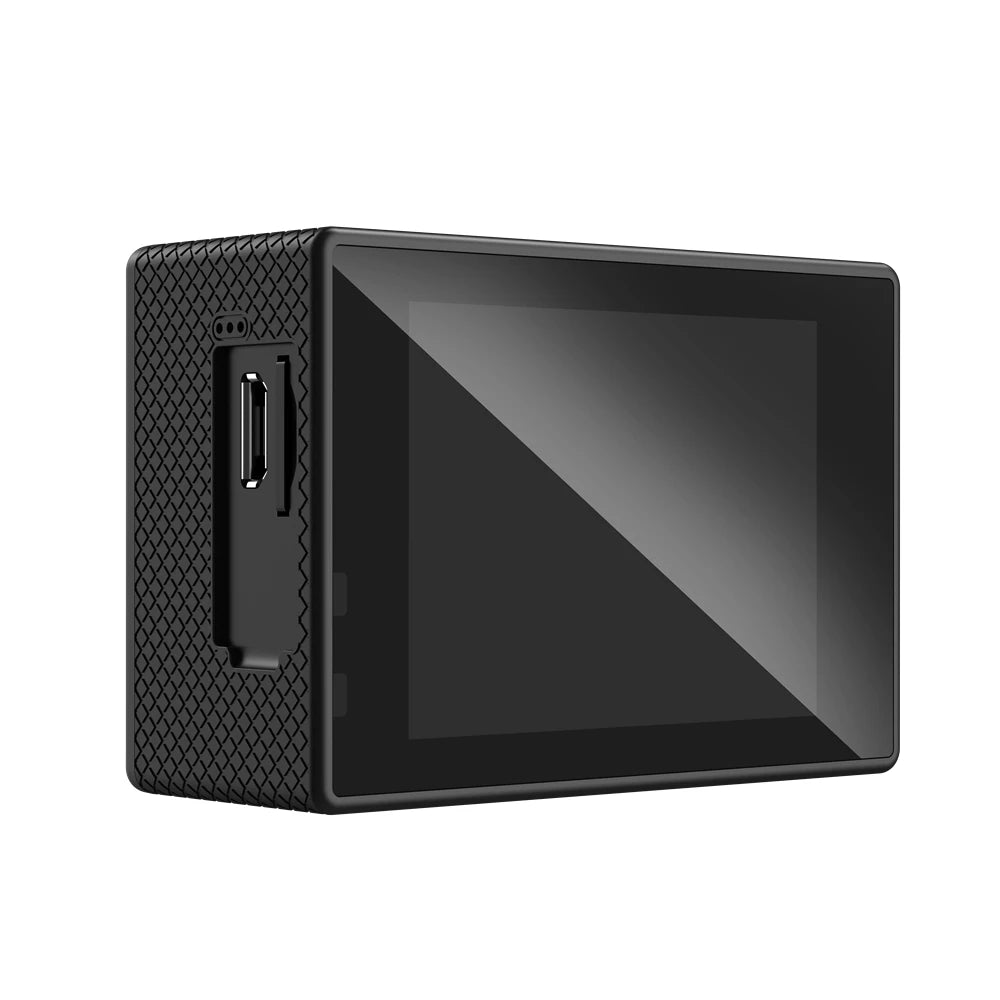 Câmara de Ação SJCAM SJ4000 Air + Acessórios – 4K 30FPS, Ecrã, À Prova de Água, Wi-Fi 2.4G