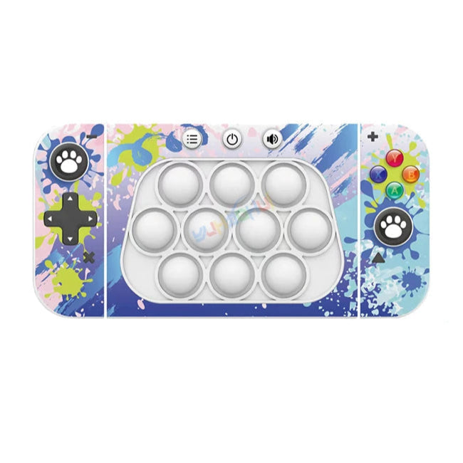 Consola Eletrónica POP IT – Anti-Stress, Luzes LED, Vários modos de jogo