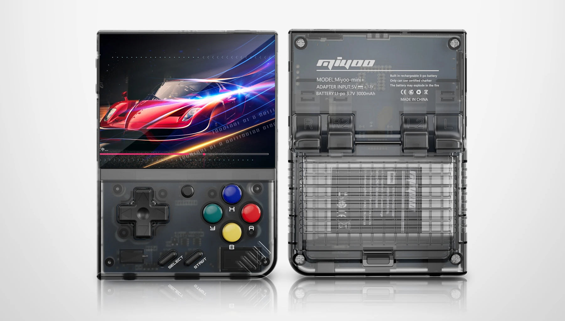 MIYOO Mini Plus V2 - Consola de Jogos Portátil - 15000 Jogos, 32GB, Ecrã IPS