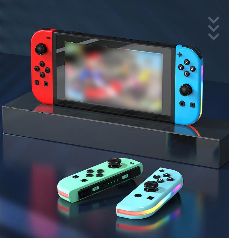 Comando STORM JOY-02 - Para Nintendo Switch, Iluminação RGB
